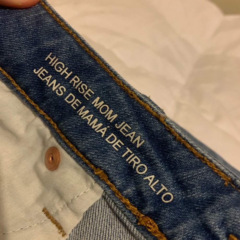 ripped mom jeans